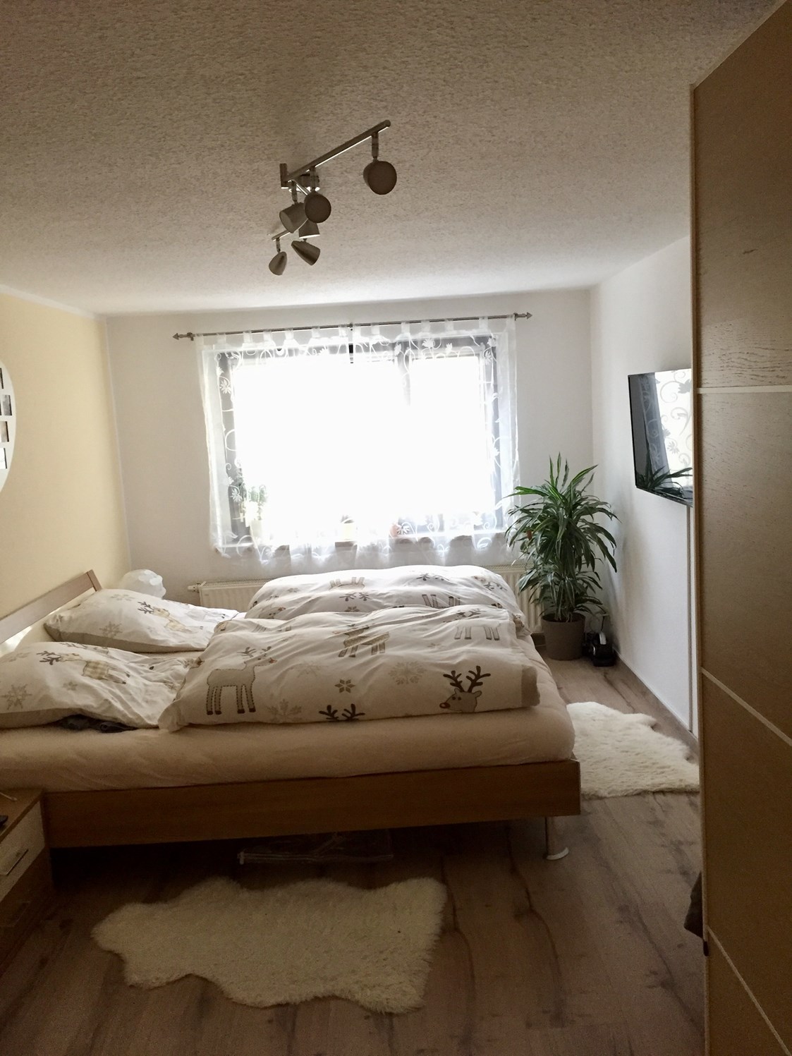 Monteurzimmer: Schlafzimmer - Ruhige Lage, mitten im Grünen