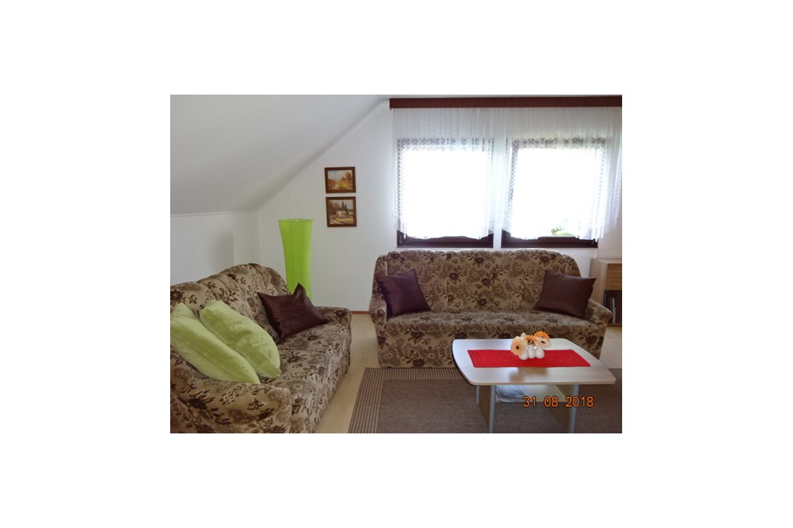 Monteurzimmer: Wohnzimmer - Ferienwohnung Kretschmer
