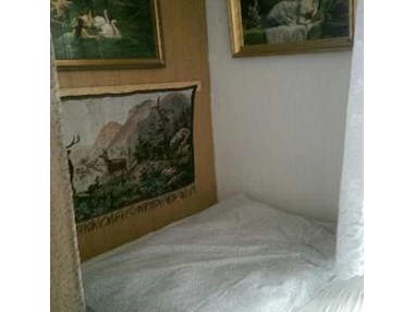 Monteurzimmer: Futonbett der Mini Wohnung - Röderschänkenhof