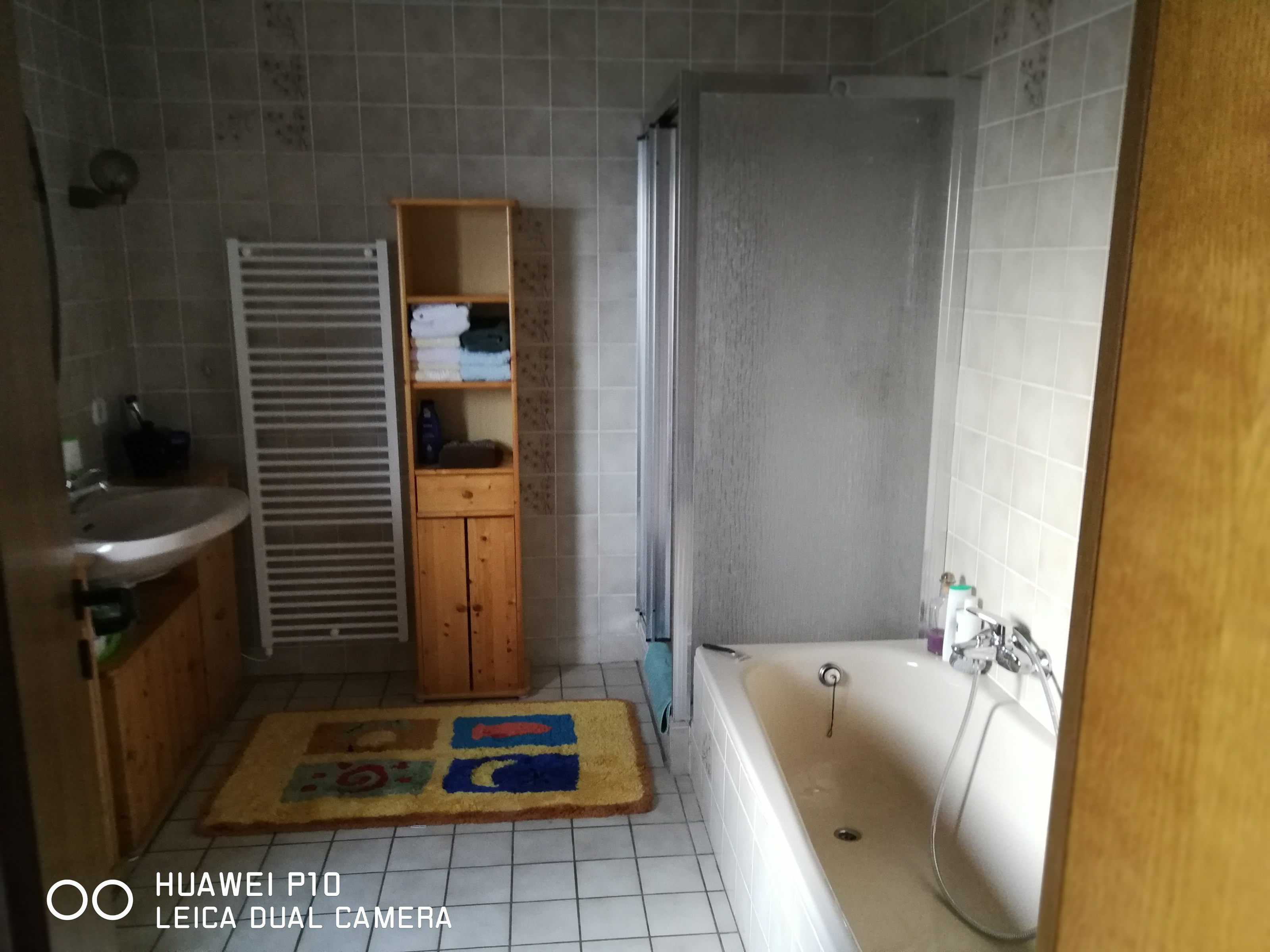 Monteurwohnung - Zimmertyp: Mehrbettzimmer - Hessen - Badezimmer der Monteurwohnung Runkel - Dietmar Stern