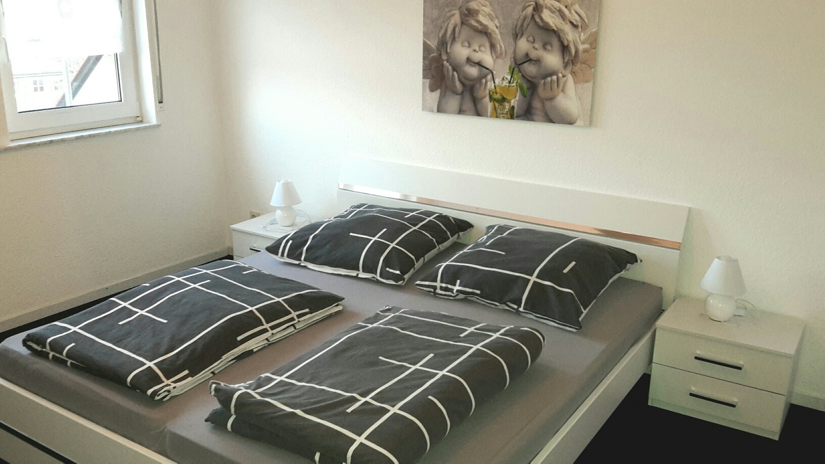 Monteurwohnung - PLZ 58769 (Deutschland) - Schlafzimmer - Große Wohnung mit 3 Schlafzimmern, Bad/Dusche, Küche 