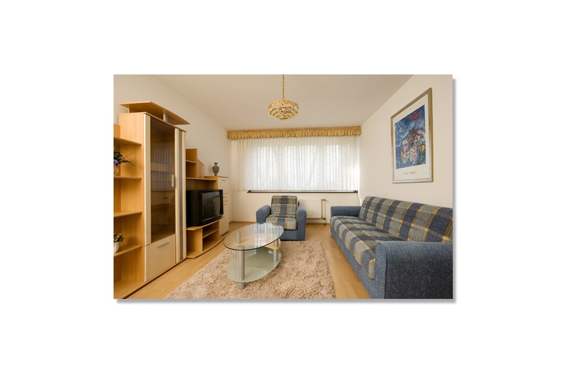 Monteurzimmer: Wohnzimmer - Apartment 2, vollausgestattete Wohnung für 5 - 6 Personen
