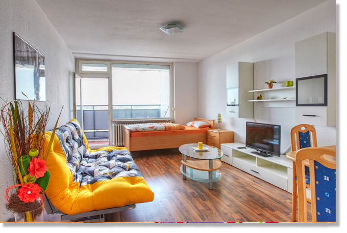 Monteurwohnung - Einzelbetten - Frechen - Apartment 6 - Apartment 6, vollausgestattete Wohnung für 1 - 3 Personen