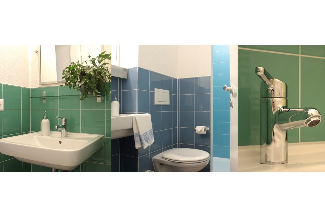 Monteurzimmer: Badezimmer - Chalet Bolligen