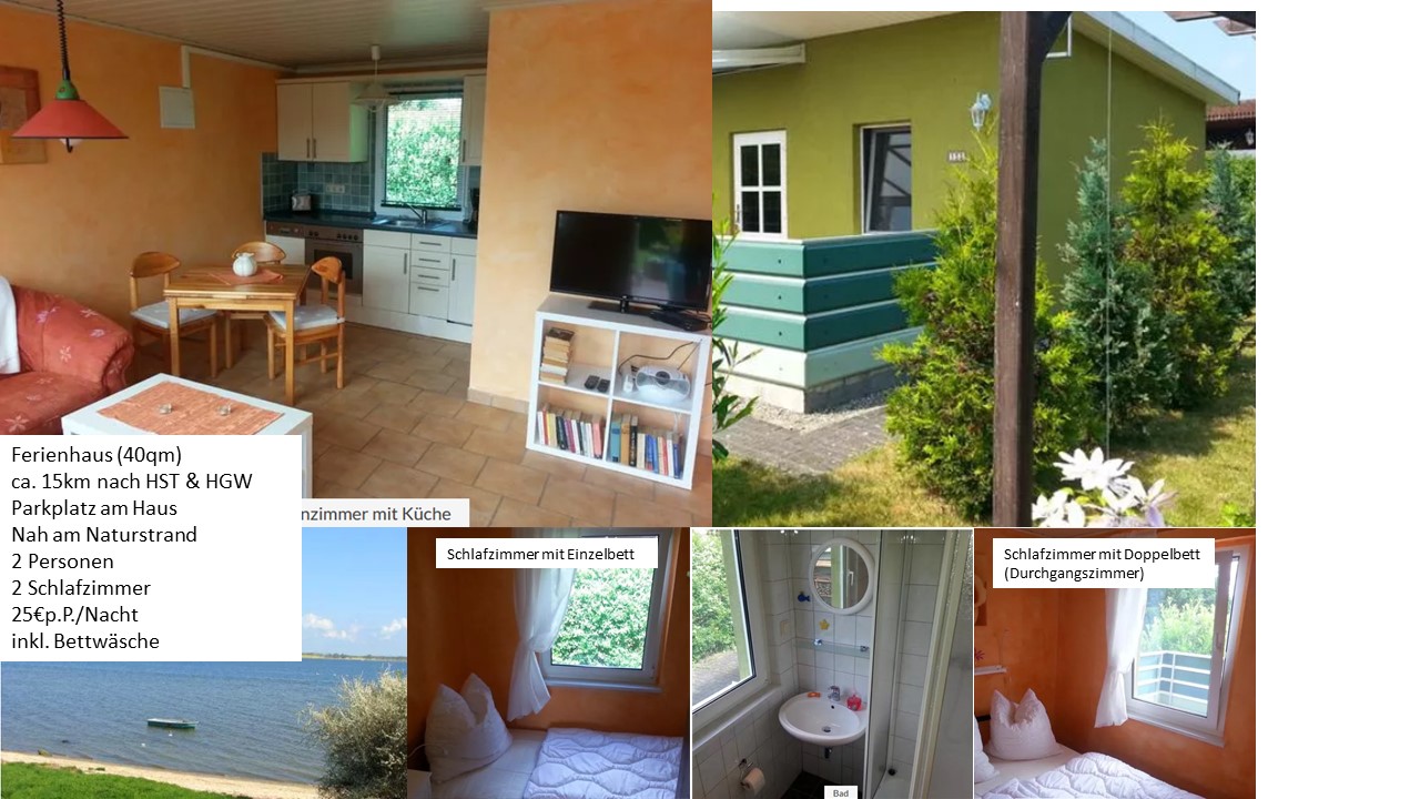 Monteurwohnung - Parkplatz: eigener Parkplatz vorhanden - Mecklenburg-Vorpommern - Ferienhaus Ewa 