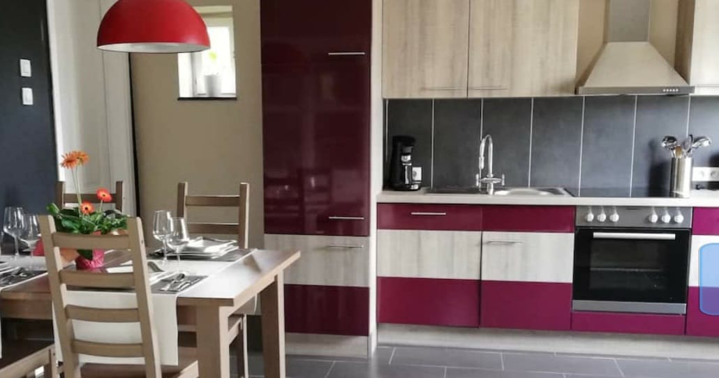Monteurwohnung - Küche: Küchenmitbenutzung - Kitchen - Sunrise Apartment