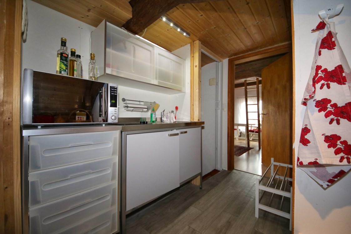 Monteurzimmer: Küche - Rustikales Zimmer