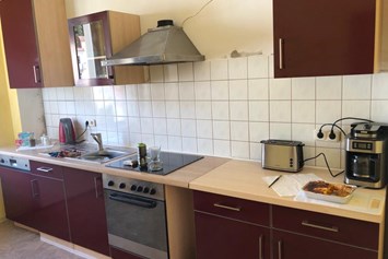 Monteurwohnung: Küche der Monteurwohnung HausZeit in Gera - Monteurwohnung