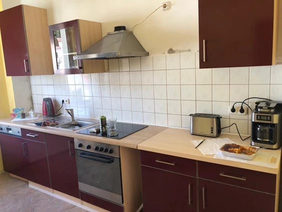 Monteurwohnung: Küche der Monteurwohnung HausZeit in Gera - Monteurwohnung
