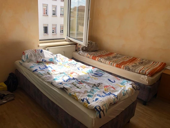 Monteurwohnung: Einzelbetten für Monteure - Monteurwohnung