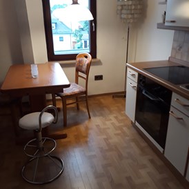Monteurzimmer: Wohnung im 2. Stock Küche - Wachter Monteur- / Ferienwohnungen im Frankenwald