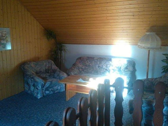 Monteurzimmer: Wohnzimmer obergeschoss - Ferienhaus_sonnenschein