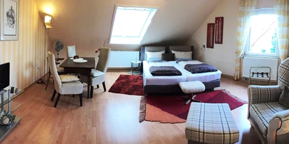 Monteurwohnung - PLZ 75433 (Deutschland) - Zimmer 1 mit Boxspringbett - Gästewohnung Ritter