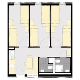 Monteurzimmer: Apartment 3 Schlafzimmer mit Küche - Kai Debner