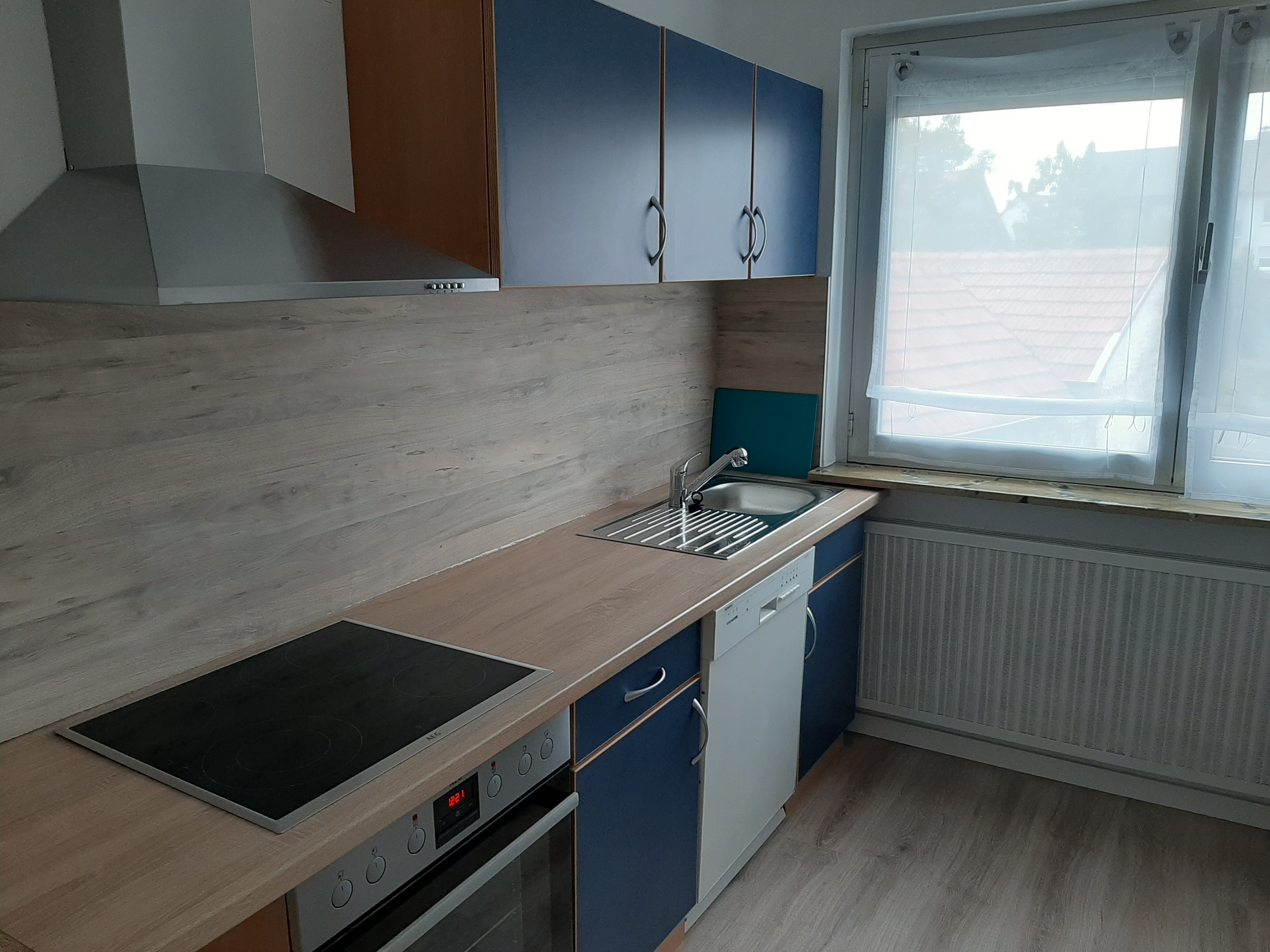 Monteurzimmer: Küche im Obergeschoß - Lana's Haus