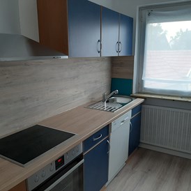 Monteurzimmer: Küche im Obergeschoß - Lana's Haus