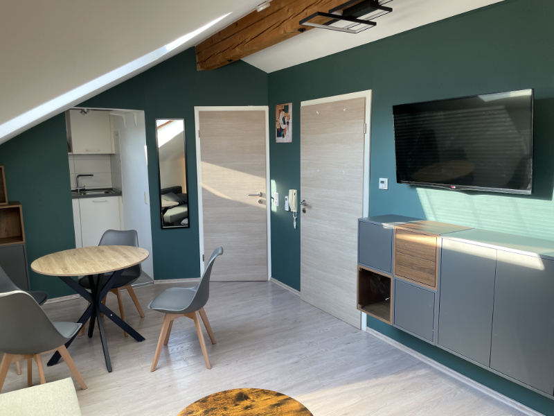 Monteurwohnung: Wohnraum Wohnung 2 - Monteurwohnung / Ferienwohnung Eglhuber