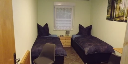 Monteurwohnung - TV - Oberlausitz - Doppelzimmer X
(2 Einzelbetten) - birkenweg-7
