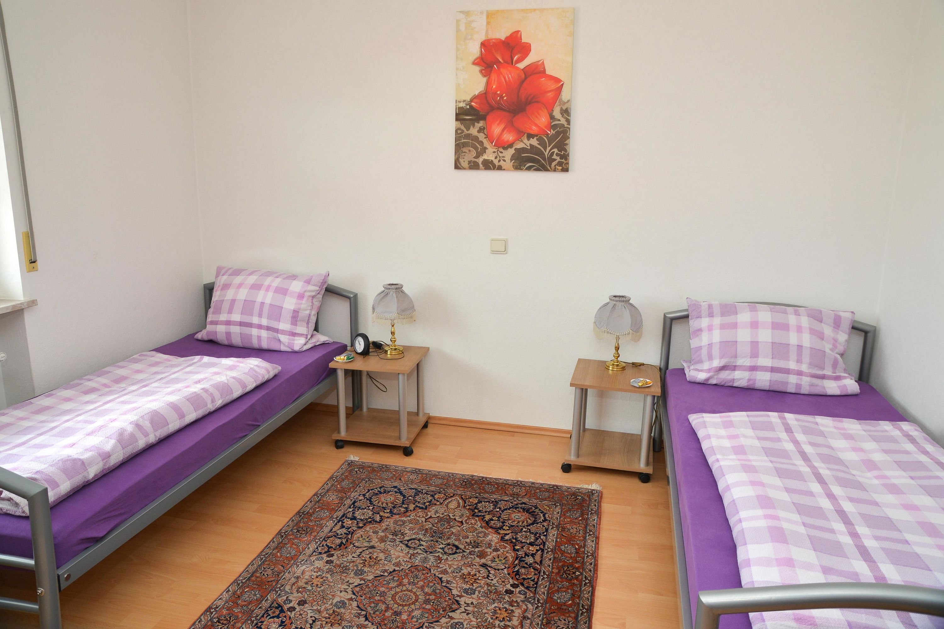 Monteurwohnung - PLZ 69151 (Deutschland) - Doppelzimmer mit Einzelbetten - Zimmervermietung Reilingen