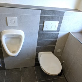 Monteurzimmer: Toilette - Zentralblick Unterthingau