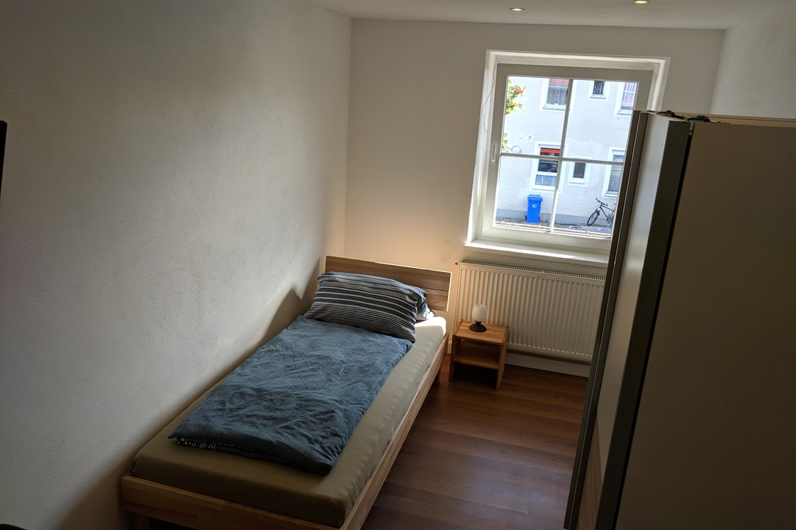 Monteurzimmer: Einbettzimmer - Zentralblick Unterthingau
