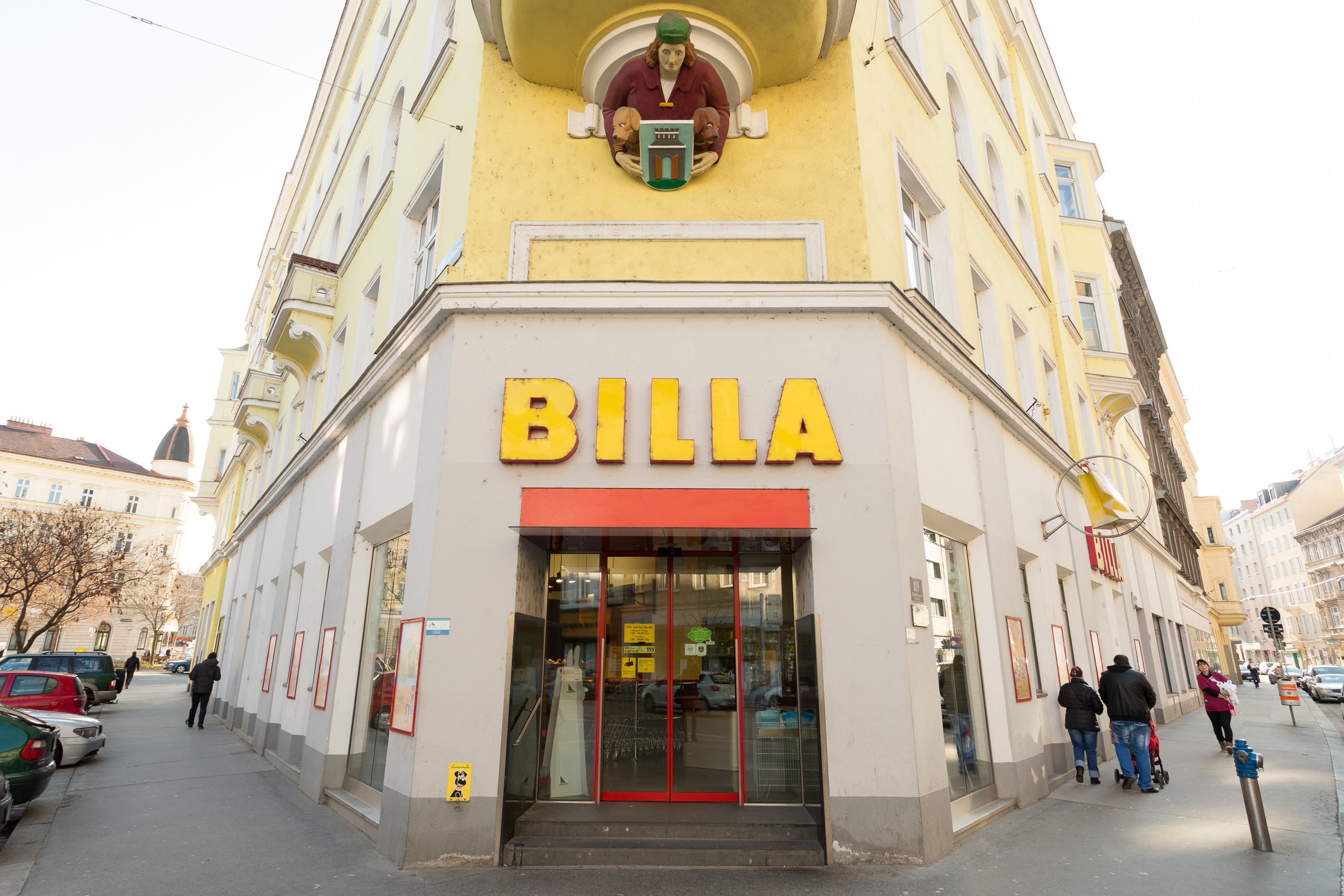 Monteurzimmer: Lebensmittelgeschäft  - 1 min zu Fuß entfernt -  Apartments für 1 oder 2 Personen