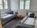Monteurzimmer: Schlafzimmer 1 - J&P Brunetti Zimmervermietung Rüsselsheim