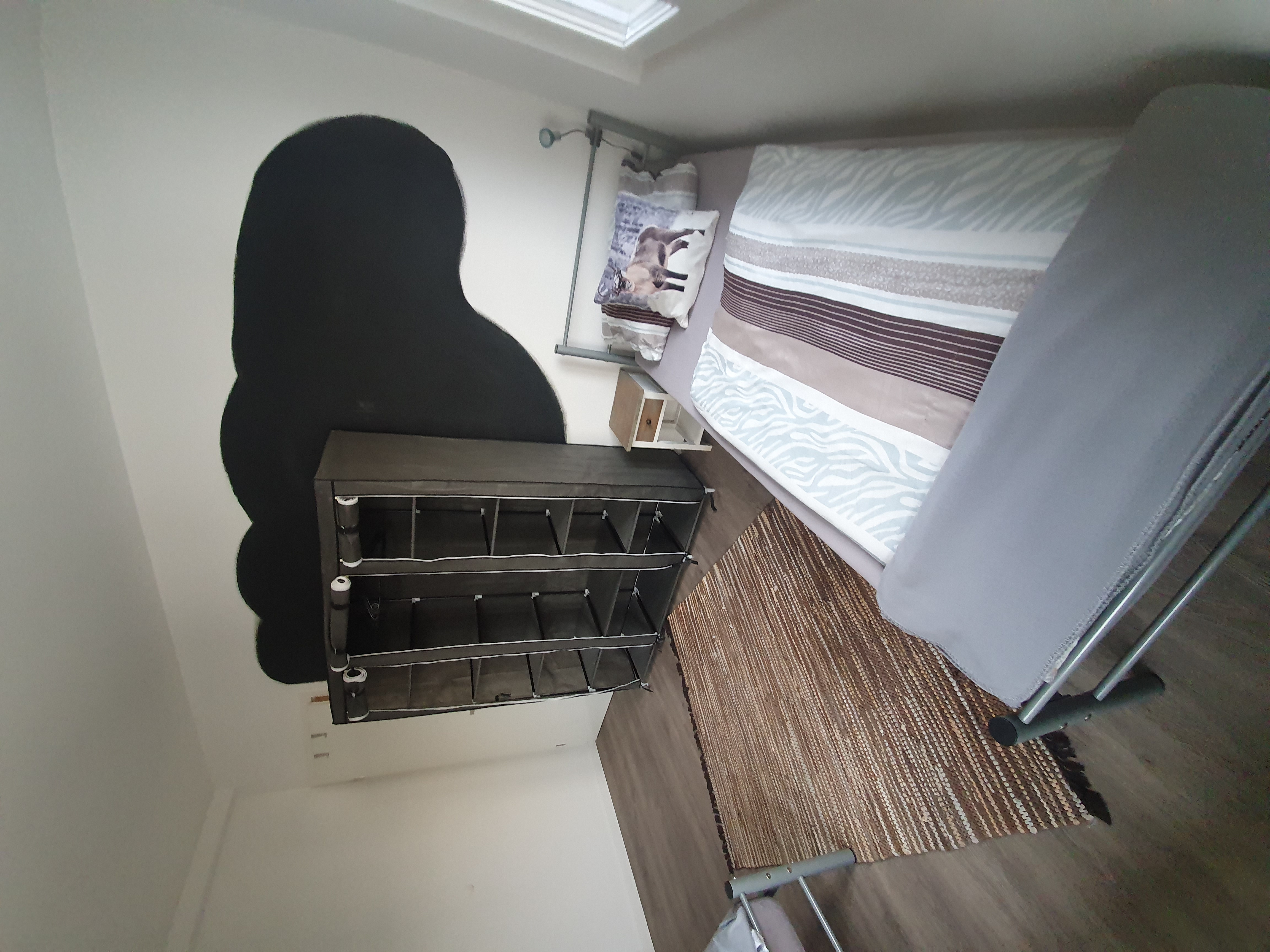 Monteurzimmer: Schlafzimmer 2. - J&P Brunetti Zimmervermietung Rüsselsheim