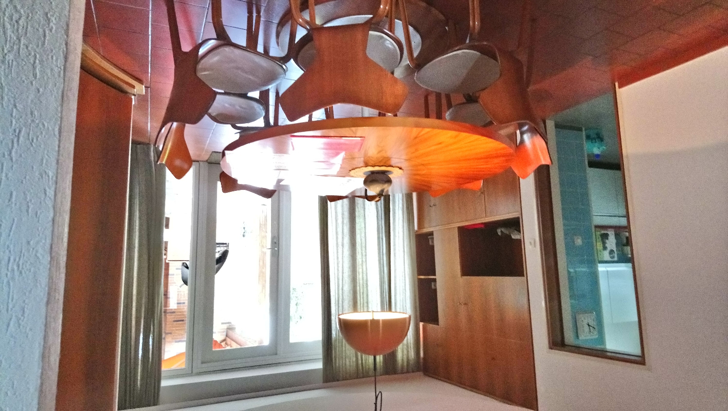 Monteurwohnung - PLZ 63579 (Deutschland) - Esszimmer mit Bick auf Terrasse - FeWo/MonteurWohnung Waldsiedlung/Rhein-Main-Gebiet