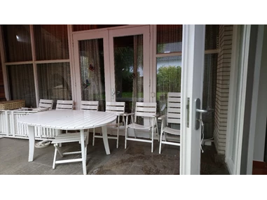Monteurzimmer: Terrasse - FeWo/MonteurWohnung Waldsiedlung/Rhein-Main-Gebiet