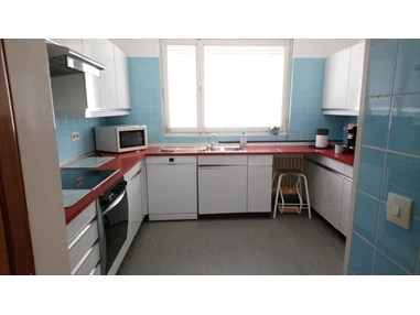 Monteurzimmer: Küche - FeWo/MonteurWohnung Waldsiedlung/Rhein-Main-Gebiet