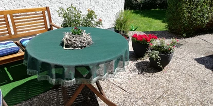 Monteurwohnung - Langelsheim - Terrasse - Ferienwohnung Lisa