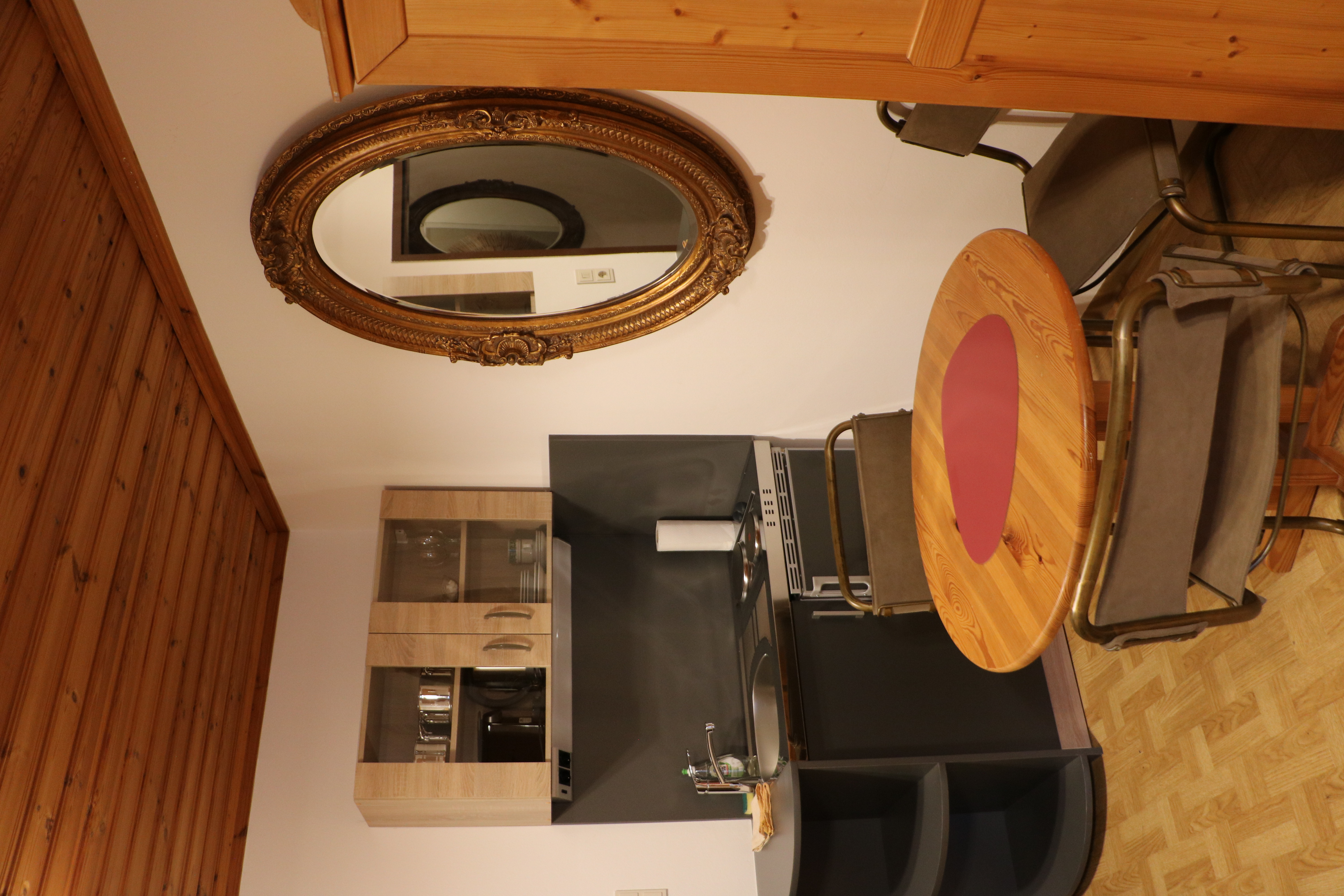 Monteurwohnung - Küche: eigene Küche - Sbg. Salzkammergut - Gasthof Gruber Zimmer 6