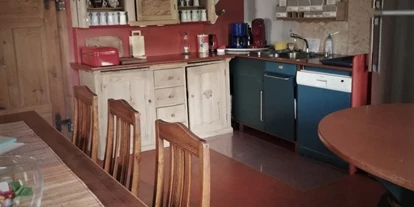 Monteurwohnung - Marktzeuln - Die Gemeinschaftsküche - Monteurzimmer - Studentenzimmer - Ferienwohnung im altes Schäferhaus