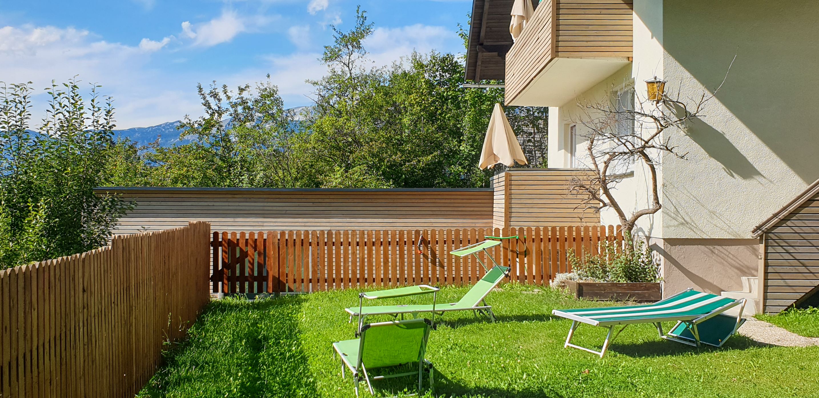 Monteurwohnung - WLAN - Österreich - Garten für Ferienwohnungen Mountain View in Spital am Pyhrn - Ferienwohnung Mountain View 2