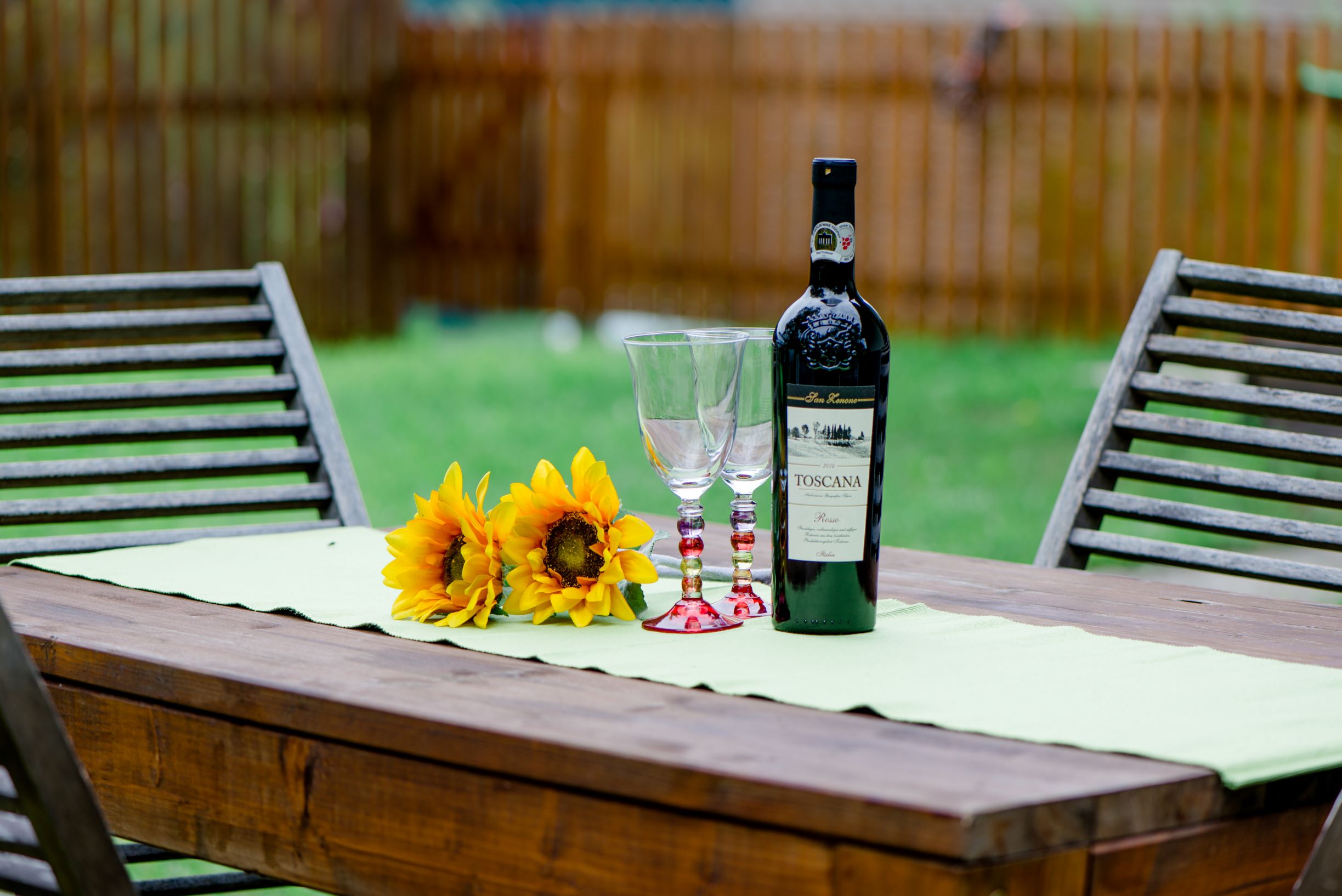 Monteurzimmer: Garten - Ferienwohnung Mountain View 2