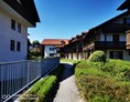 Monteurzimmer: Eingang zum Wohnungen - Aparthotel Zwiesel - Bayerischer Wald - Weber Nada