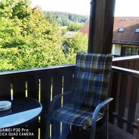 Monteurzimmer: Balkon - Aparthotel Zwiesel - Bayerischer Wald - Weber Nada