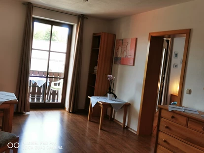 Monteurwohnung - Waschmaschine - Deutschland - Balkon- Wohnzimmer - Aparthotel Zwiesel - Bayerischer Wald - Weber Nada