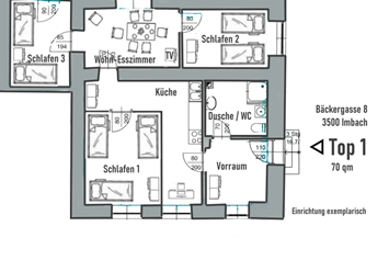 Monteurzimmer: Apartments KREMSTAL / Wachau