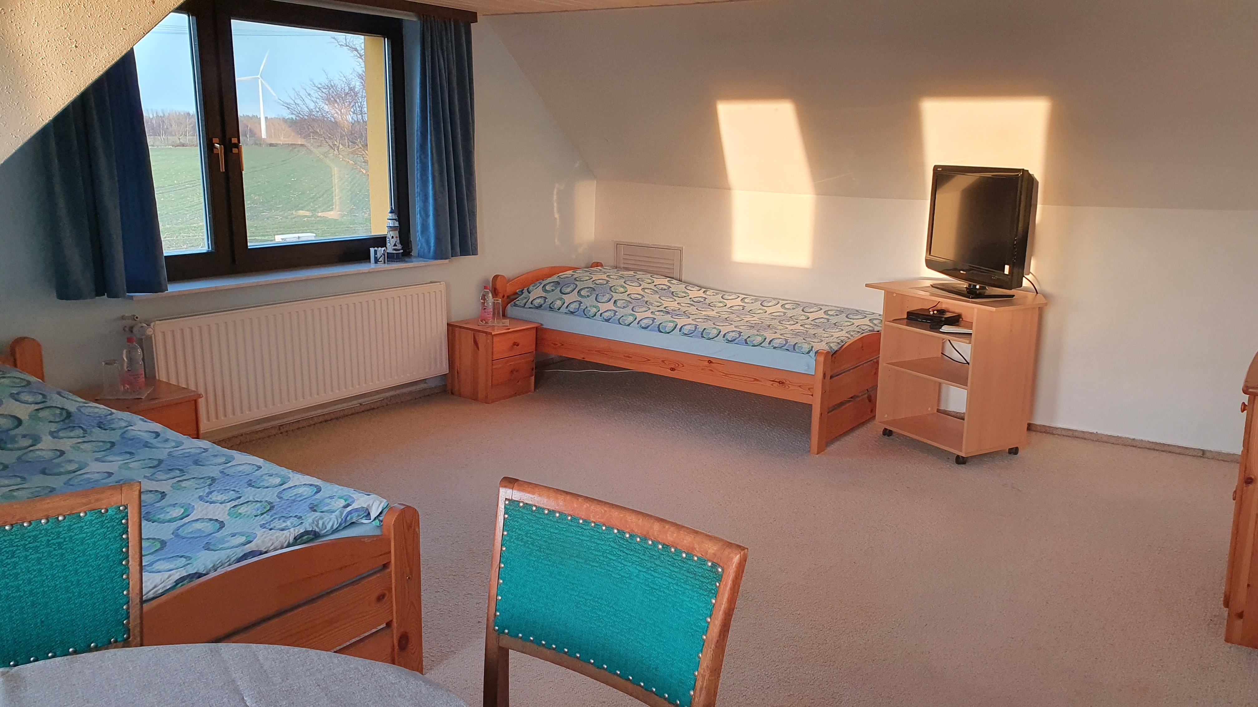 Monteurwohnung - Art der Unterkunft: Pension - Vorpommern - Doppelzimmer Zimmer 5 - Pension Küstenkind 