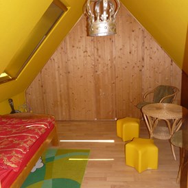 Monteurzimmer: 1 Schlafzimmer mit Einzelbett - Ferienwohnung SEElenfrieden