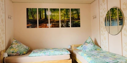 Monteurwohnung - Kaffeemaschine - Schleswig-Holstein - Schlafzimmer 1  - "Villa Düne" für Handwerker und Reisende