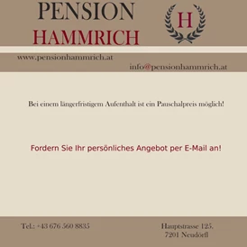 Monteurzimmer: Pension Hammrich
