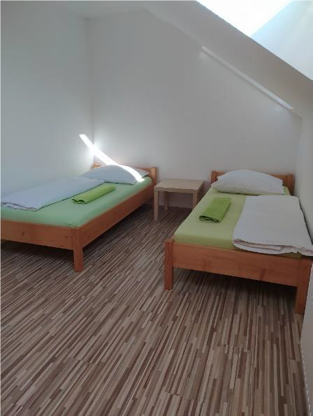 Monteurwohnung - Kühlschrank - Region Olmütz - Appartment Velka Bystrice