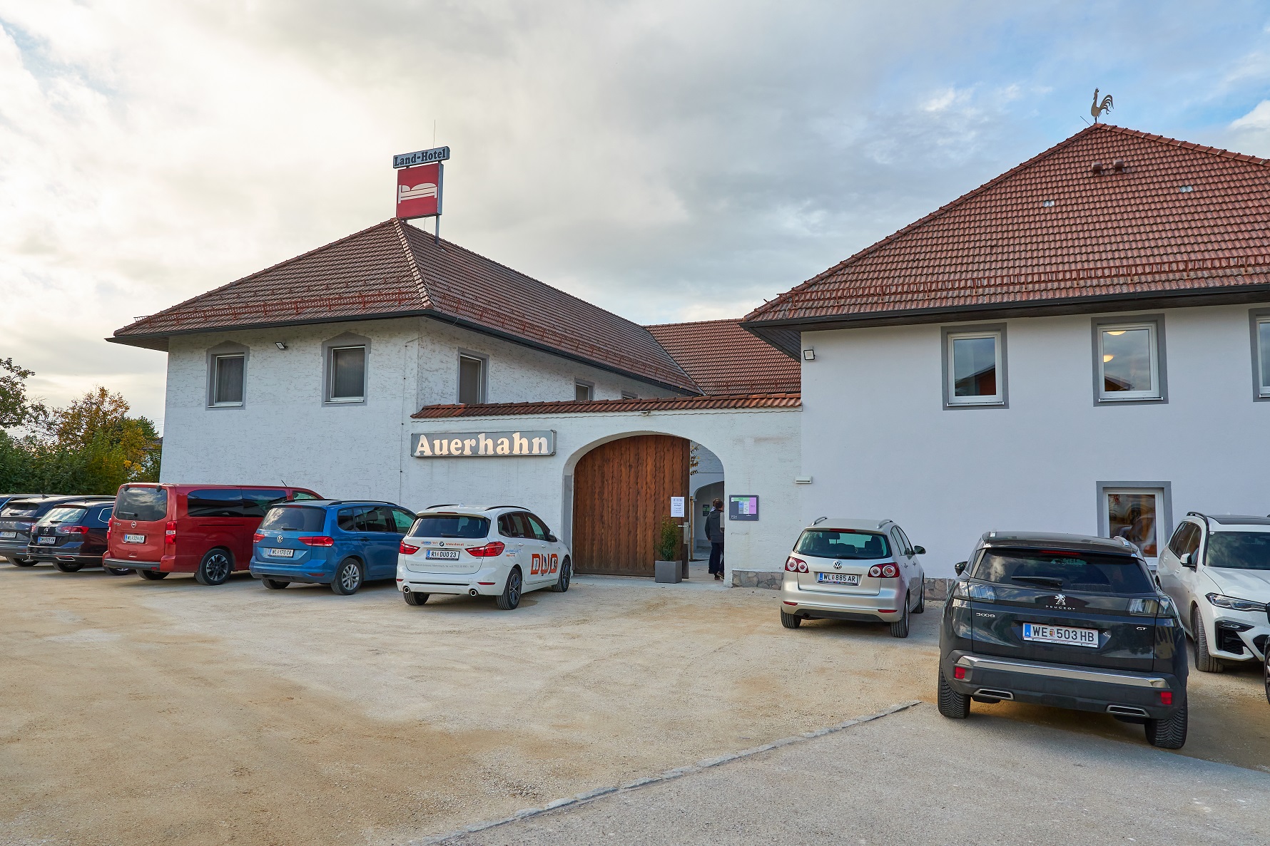 Monteurwohnung - TV - Oberösterreich - Außenansicht Straße - Quartier Auerhahn