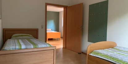 Monteurwohnung - Waschmaschine - Deutschland - Zweites Schlafzimmer - Monteurzimmer Werner