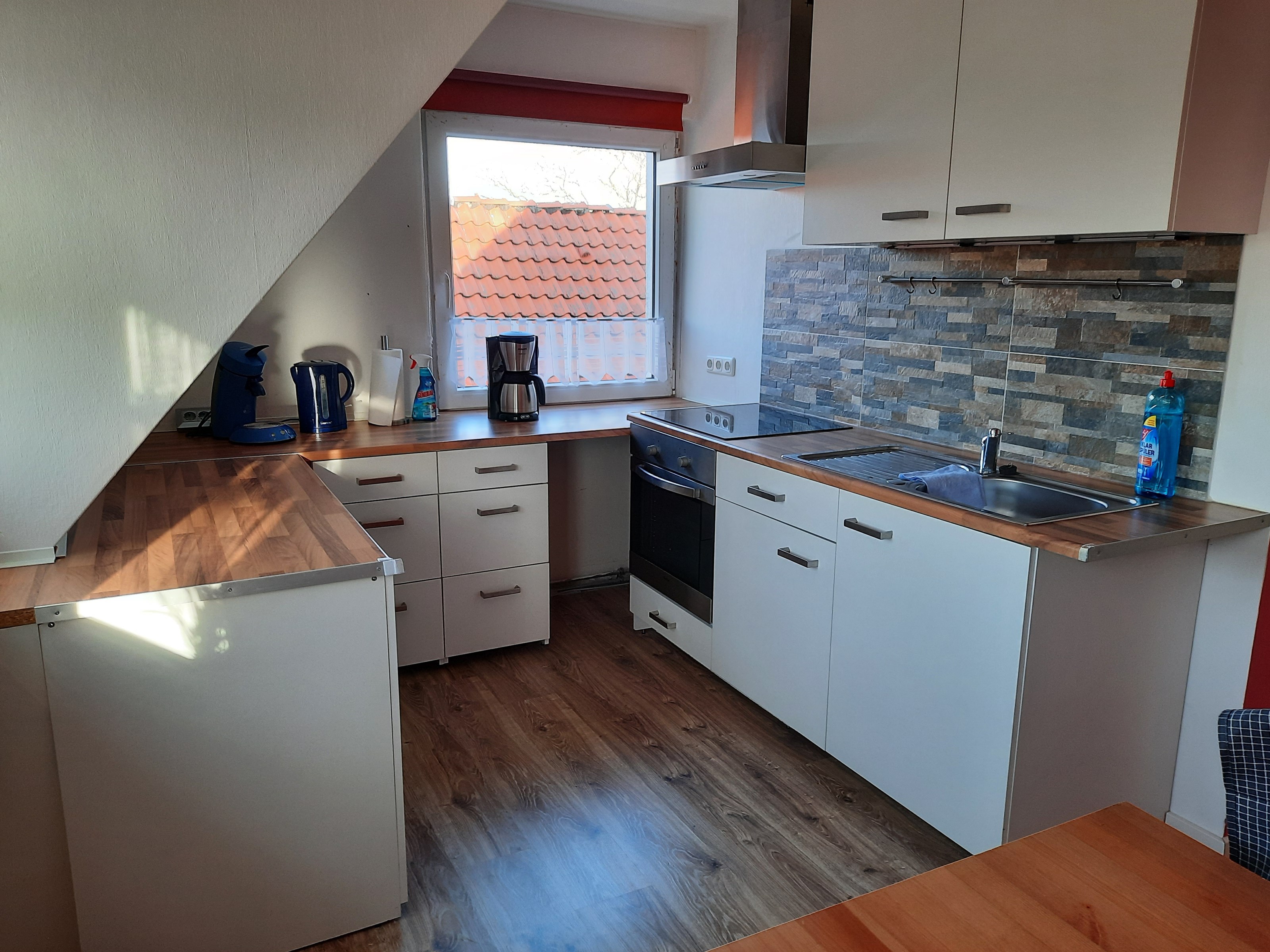 Monteurwohnung - Parkplatz: eigener Parkplatz vorhanden - Weserbergland, Harz ... - Küche - Ferienwohnung Persuhn