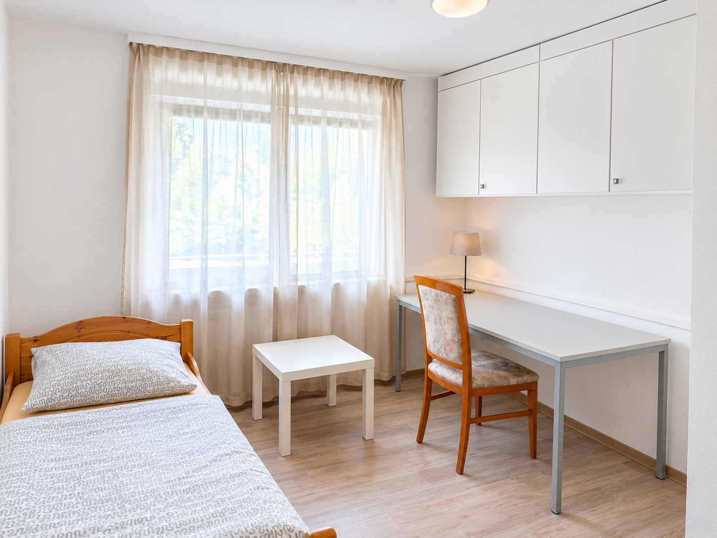 Monteurwohnung - Hessen Süd - Helles Einzelzimmer - Monteurzimmer Biblis