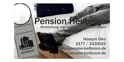 Monteurwohnung - Zimmertyp: Mehrbettzimmer - Pension-Heilbronn